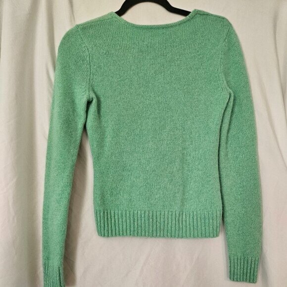 Grayson & Dunn 100% cashmere  v-neck sweater SZ PS - Picture 3 of 5